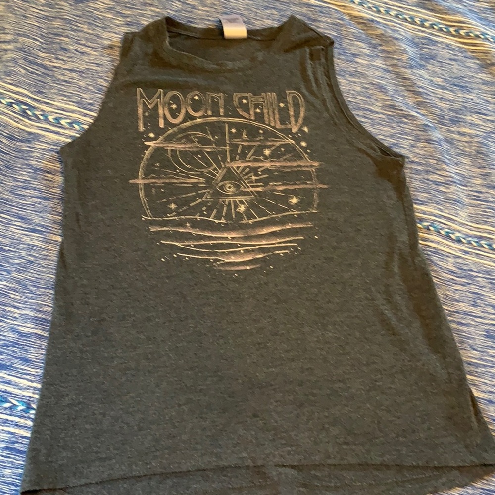 Moonchild🔮sleeveless tee *free bundled